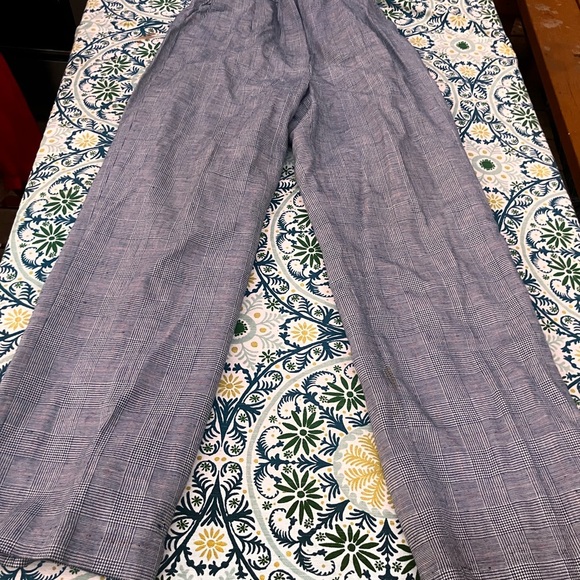 1970s made in USA weathervane lined plaid trousers union label size 6 - Picture 4 of 10